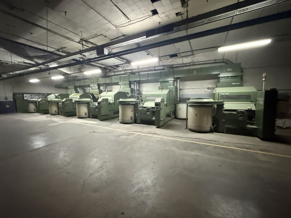 Линия с кардочесальными машинами Marzoli