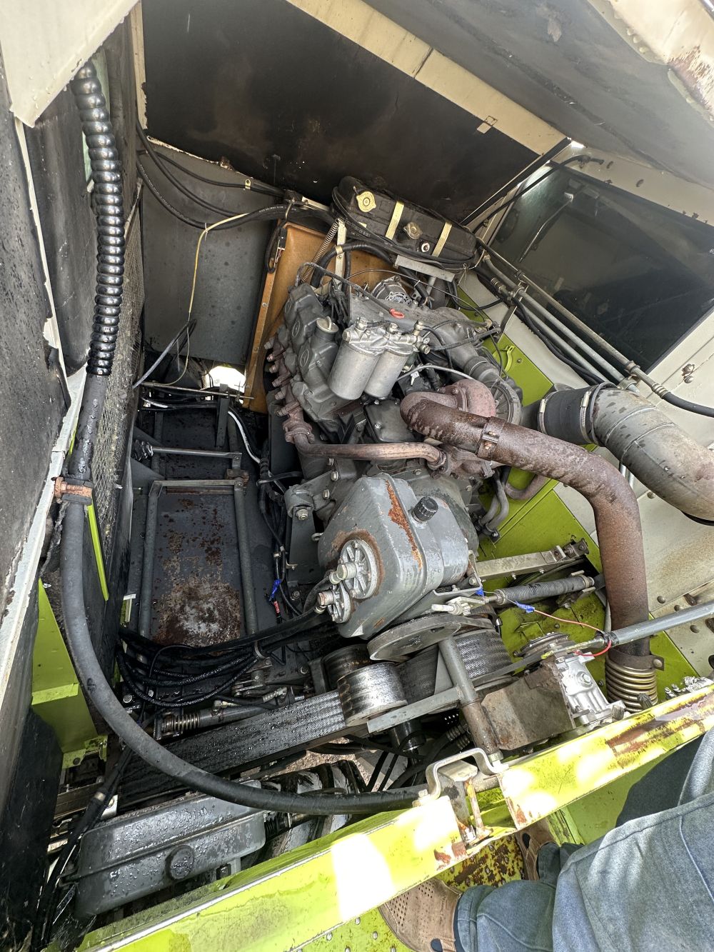 Зерноуборочный комбайн CLAAS MEGA-218, 1999