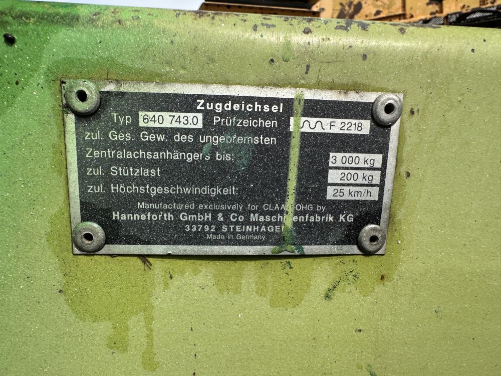 Зерноуборочный комбайн CLAAS MEGA-218, 1999