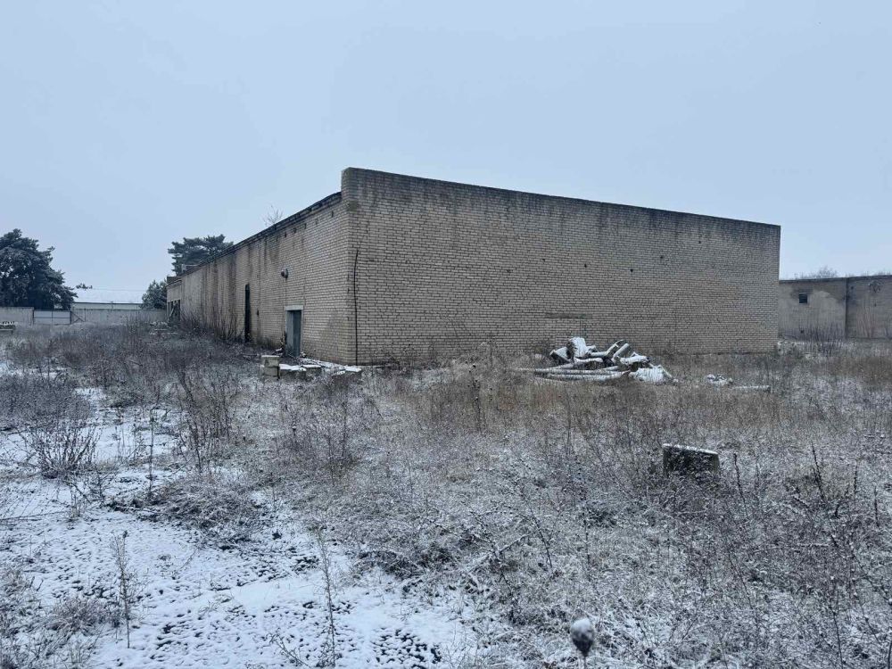 Здание многофункциональное колбасного цеха (убойный цех) юго-западнее д. Хойники (Берёзовский р-н), площадью 1006.4 кв.м.