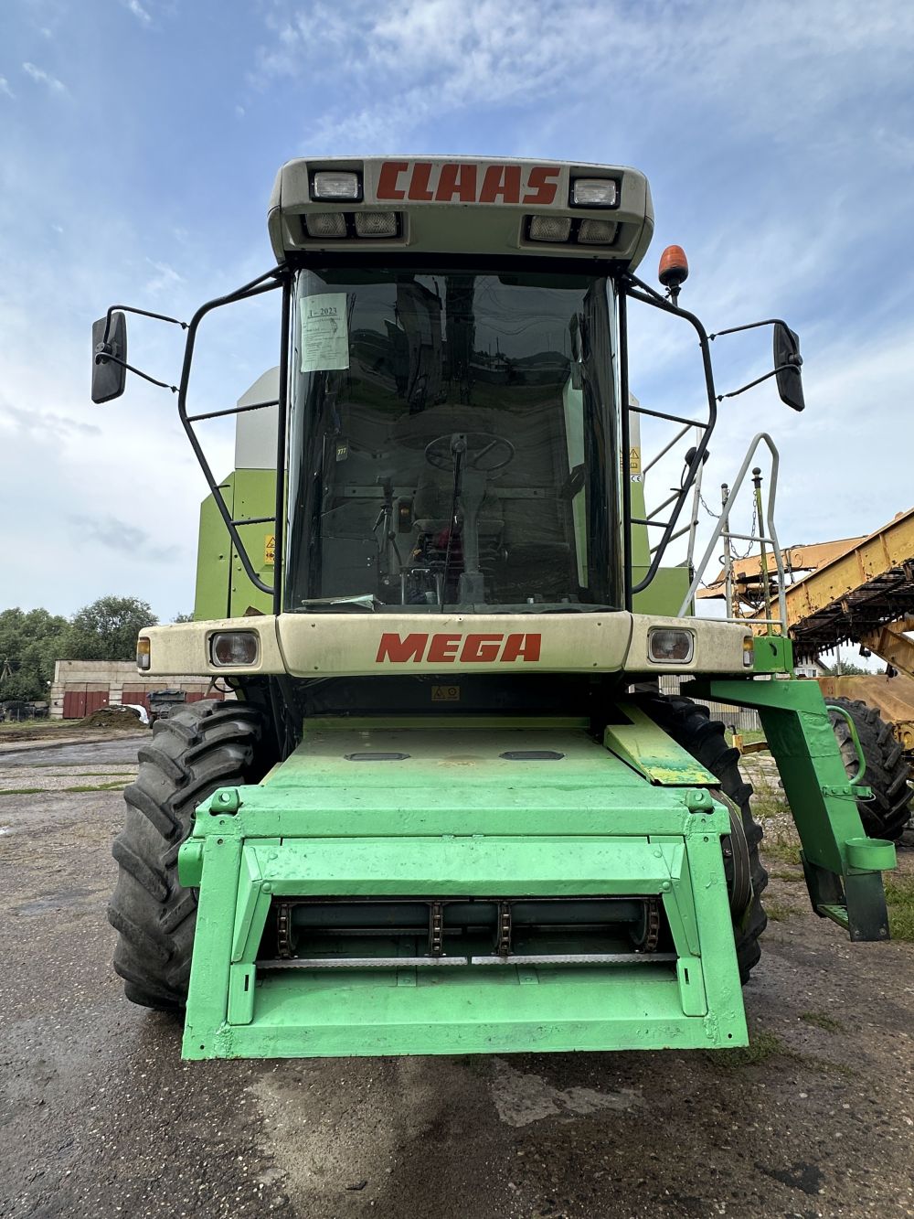 Зерноуборочный комбайн CLAAS MEGA-218, 1999