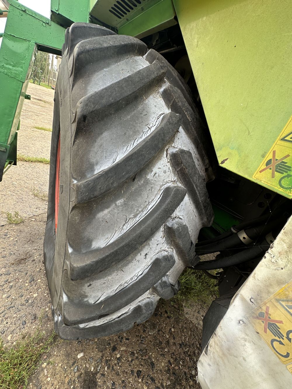 Зерноуборочный комбайн CLAAS MEGA-218, 1999