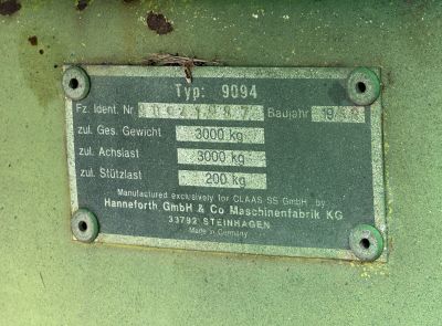 Зерноуборочный комбайн CLAAS MEGA-218, 1999